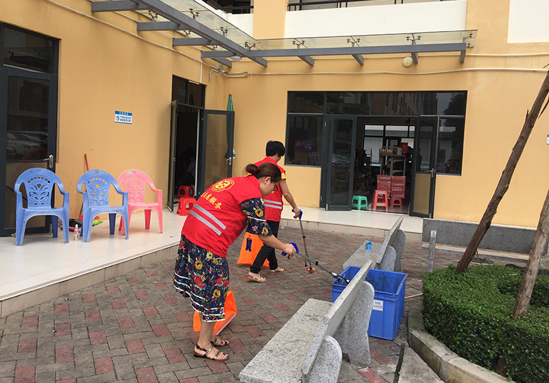 “志愿服务在行动 文明花香满8868体育首页登录” —记惠州8868体育首页登录“讲文明 爱卫生”志愿服务活动